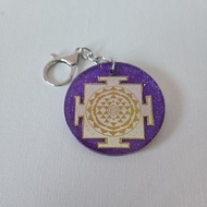 Sri Yantra key chain
