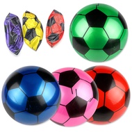 GUDE001ลูกบอลพีวีซีหลากสีสำหรับเด็กฟุตบอลมือตบไม้ขีดการฝึกกีฬากลางแจ้งลูกบอลยืดหยุ่นชายหาด