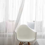 ??ins Style Sheer White curtain langsir Langsir Day curtain langsir Sliding Door Lace for Livingroom Bedroom Long curtai