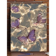 Lukisan Minyak Lukisan Hiasan Digital Lukisan Akrilik DIY Mewarnai Pelega Tekanan Pengisian Gantung 