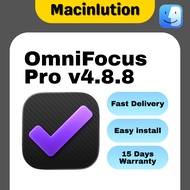 OmniFocus Pro v4 4.8.8 for Mac M1/M2/M3/M4/M5 Apple Silicon Intel Latest 2026