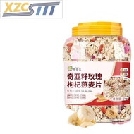 Xzcsttt Chia Seed Red Dates Oatmeal Breakfast Instant Drink Cereals 1kg