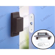 Magnetic catch magnet latch with stand leg support for cabinet cupboard glass door