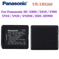 Original VW-VBN260 VBN260 Battery 2500mAh for Panasonic HC-X800 HC-X810 HC-X900 HC-X910 HC-X920 HC-X