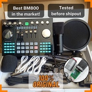 K1 King Sound Card and Premium Bm800 Condenser Set for Mobile Phone and Computer Recording