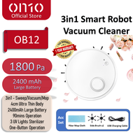 OB12 3in1 Robot Vacuum Cleaner Vacuum Robot Vacuum Cleaner And Mop Smart Vacum Vaccum Robot Cleaner AI Robotic 掃地機器人