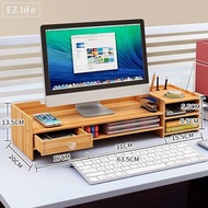 EZ DIY PC Desk Stand Laptop Storage Wooden Office Computer Notebook Shelf โต๊ะตั้งคอม ชั้นวางโน๊ตบุ๊ค ชั้นอเนกประสงค์ โน๊ตบุ๊ค คอมพิวเตอร์ ชั้นวางของ