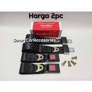 Safety Belt Seat Belt 2-Point Manual Universal Safety Belt, 2 pcs