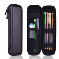 [Students Multi-functional EVA Hard Shell Stylus Pen Storage Bags] [Zipper Lock  Large Capacity Penc