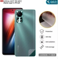 SKIN CARBON INFINIX HOT 11S NFC - ANTI GORES BELAKANG HOT 11S NFC