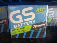 Gs batteryรุ่นMfx90L-80แอมป์ (ขนาดก18ย26ส23cm.)