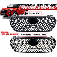 Perodua Ativa Front Grill Lexus Design ABS