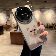 Hard Shell A74 Kitten ProA5S Cute A38 A17A3S Suitable for Phone Case Black 105G4GA78 A31A18A58 2020 