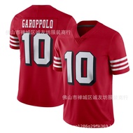 NFL Football Jersey 49 People 10 Red Retro 49ers Jimmy Garoppolo Jersey