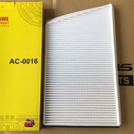 Lọc gió điều hòa Mercedes-Benz C200 2.2L 2001-2007 mã AC0016 JS Asakashi Nhật Bản