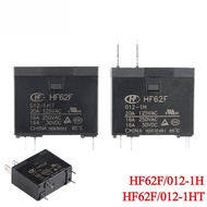 2pcs/1pc HF62F/012-1H 012-1HT HF62F-012-1H HF62F-012-1HT 12VDC DC 12V 16A 20A 4Pin High Power Relay 