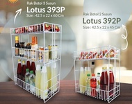 Rak Botol Susun Tempat Taro Botol Rak Dapur Rak Kecap Rak Gelas