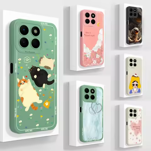 For Huawei Honor X8C X8B X8A X8 Case Personalized Girl Antifouling Full Protection Cover For Honor X