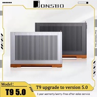 JONSBO T9 Aluminum Alloy ITX Case Desktop Computer Desktop Host MESH Case Easy To Place About 11L Ca