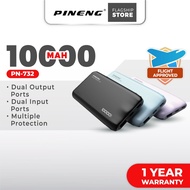 Pineng PN-732 Lithium polymer Type-C Input/Output PN732 (10000mAh) Portable Pineng Powerbank