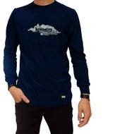 BAJU KAOS DISTRO EIGER SEGITIGA LENGAN PANJANG PRA WANITA TERBARU 2025