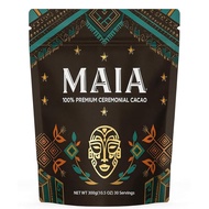Maia Ceremonial Cacao, with Flavanol, Theobromine,  and  Flavonoids Blend, Improves Mental Clarity a