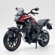 1:12 Scale Diecast Motorcycle Model Toys Honda CB400X Miniature Replica