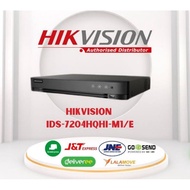 DVR Hikvision iDS-7204HQHI-M1/E 4CH Support 4MP/5MP Camera 1 Slot HDD