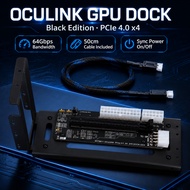 HOOCCC Oculink eGPU Dock PCIe 4.0x4 for Handhelds & Laptops M.2 Ext Dock 8611