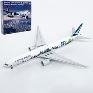Cathay Pacific Boeing 777-300ER Alloy Airplane Model 1:400