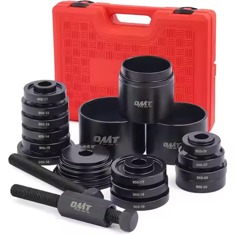Orion Motor Tech Wheel Bearing Press Kit for Front Wheel Drive Bearing Removal & Installation, 24pc 