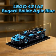 Lego 42162 Bugatti Bolide Display Case Popmart Labubu Zimomo Kotak Pameran Kereta Lumba 布加迪超跑收纳盒防尘展示