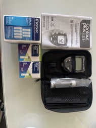 Contour Plus Elite Blood Glucose Meter with Test Strips
