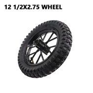 Bicycle Wheel 12 1/2x2.75 Front Wheel Suitable for Bicycle Electric Bicycle Wheel Replacement