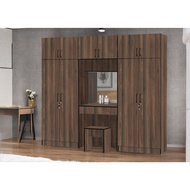 Wardrobe Tall /Long Size Wardrobe With Middle dressing table