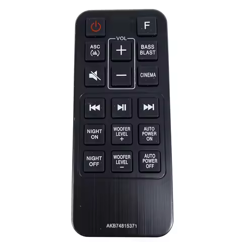New AKB74815371 For Sound Bar Remote Control SJ3 SJ4 SK4D SL3D SH3K LAS454 LAS465B LAS454B LAS475B S