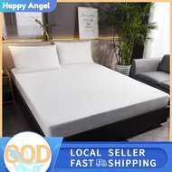 Waterproof Mattress Cover Smooth Knitted Fabric Mattress Protector Hypoallergenic Bed Sheet
