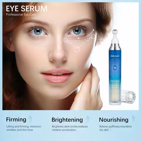 5% Caffeine Eye Serum and Under Eye Roller Cream for Dark Circles and Puffiness, Caffeine Eye Cream 