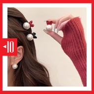 Hp-73 hairpin hairpin hair pin black red pearl kpop idol korean hairclip clip