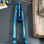 SUZUKI FR80 front fork depan BLUE GREEN