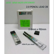 Elite Pencil Lead Round 2.0mm Gsq290 2B (box/36 tube)