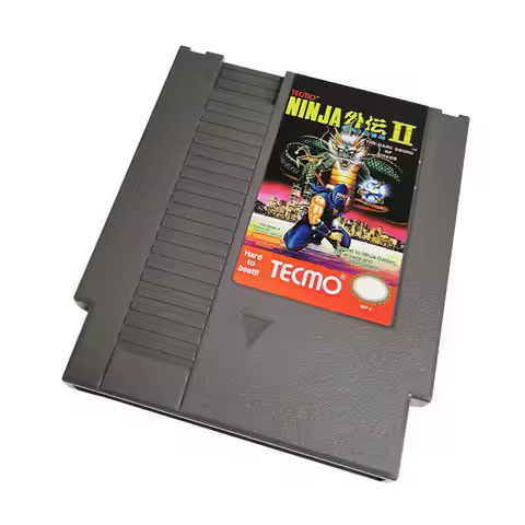 For Classic NES Game - Ninja Gaiden II (2) Game Cartridge For NES Console 72 Pins 8 Bit Game Card