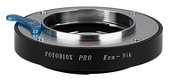 PRO Lens Adapter Compatible with Exakta (Inner Bayonet) Lenses on Nikon F-Mount Cameras