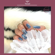 Fake nail box Design Van An VA233 Set Of 24 Nails With Beautiful Long And Pointed Short Stone nail Accessories