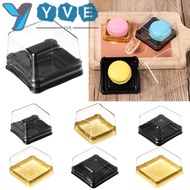 YVE 50Sets Square Moon Cake Hot Multi Size Wedding Party Christmas Cupcake Packaging Packing Box