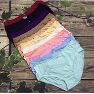 Combo 10 quần lót nữ BIG SIZE Thun cotton  Cạp cao Hàng Việt Nam(Từ 60kg đến 90kg) - Size XL: Từ 60 