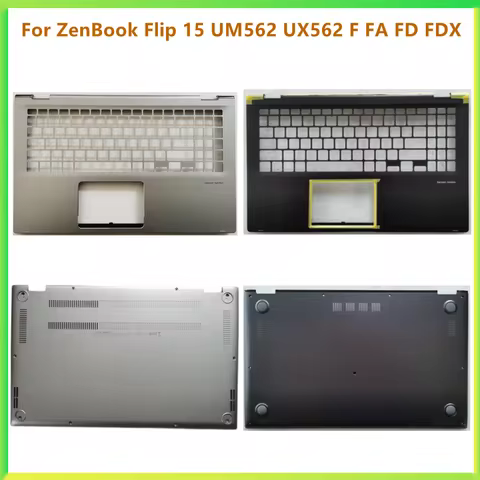 New Laptop Top Case Palmrest Upper Housing Bottom Cover Case For ZenBook Flip 15 UM562 UX562 F FA FD
