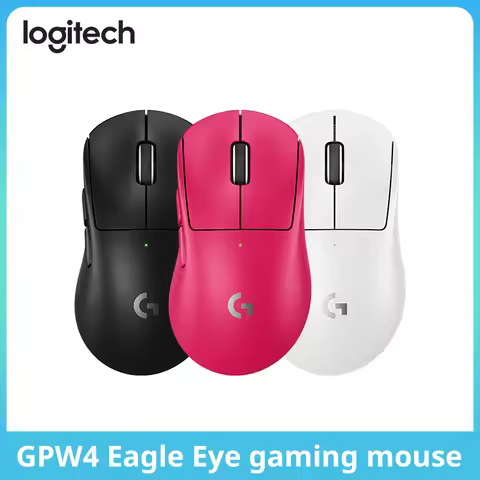 Logitech G PRO X SUPERLIGHT 2 DEX Wireless Gaming Mouse, HERO 25K, 25,600 DPI, 5 Programmable Button