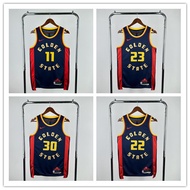 [Hot pressed]Warriors Basketball Jersey City edition Jersey Butler Wiggins Green Thompson Curry