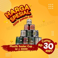 Cup Sealer SealCup/ Plastic Seal Cup/ Plastic Cup Sealer/ Plastic Cup Cover Plastic (±) 2000 Cup ECO